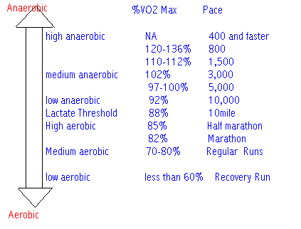 Aerobic Mile Chart