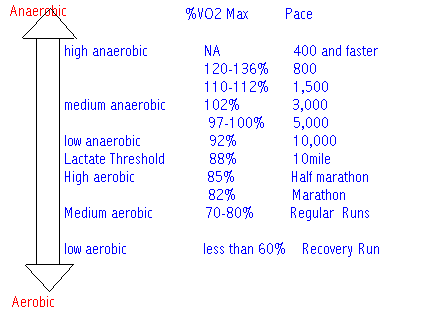 training chart